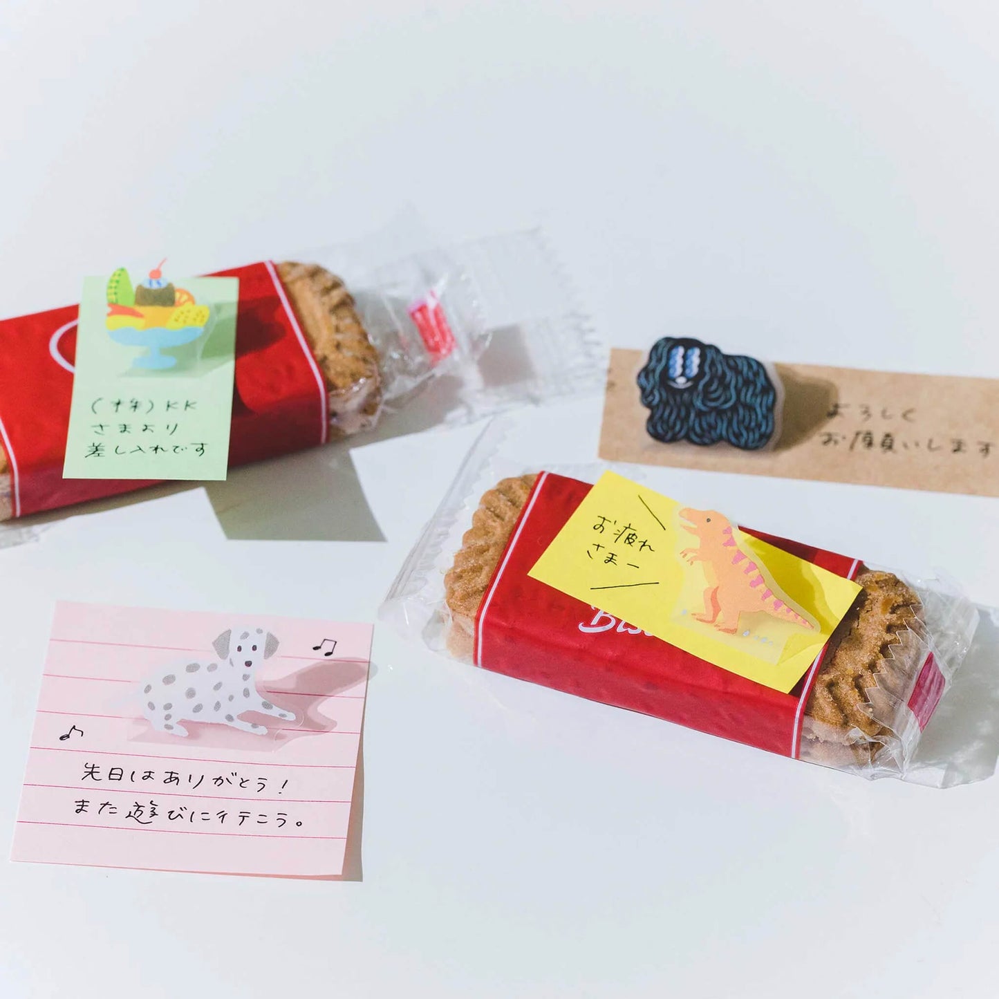 King Jim HITOTOKI Pop - up Sticker - Gourmet - Flake Stickers