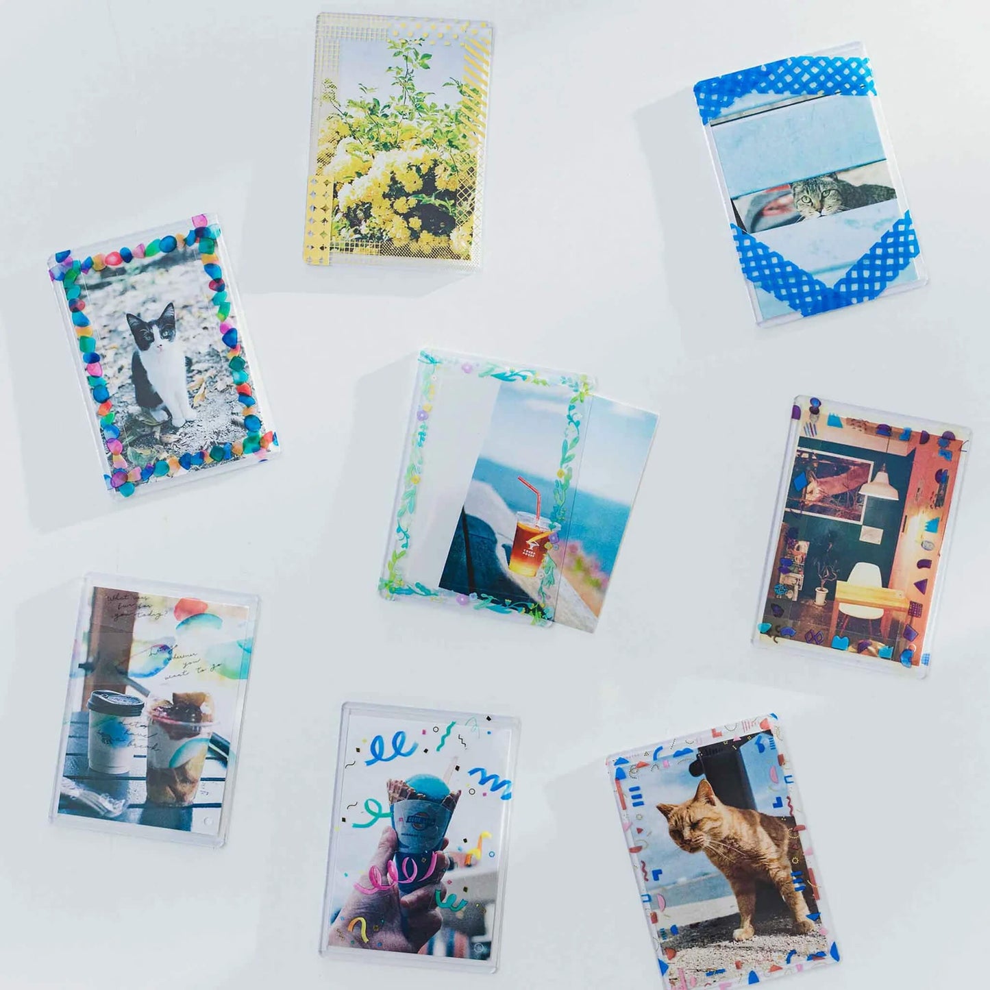 King Jim HITOTOKI SODA Clear Tape - Cross [15mm] - PET Film Tapes