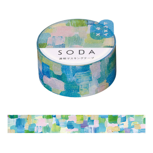 King Jim HITOTOKI SODA Glitter Tape - Tapestry [20mm] - PET Film Tapes