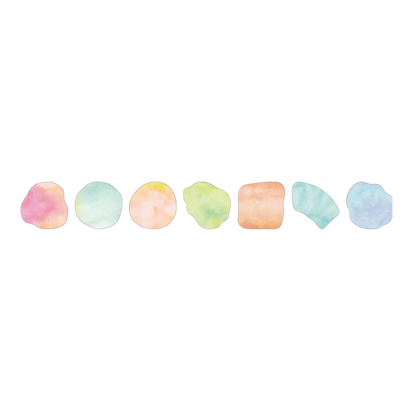 King Jim HITOTOKI SODA Roll Sticker - Palette [20mm] - Roll Stickers