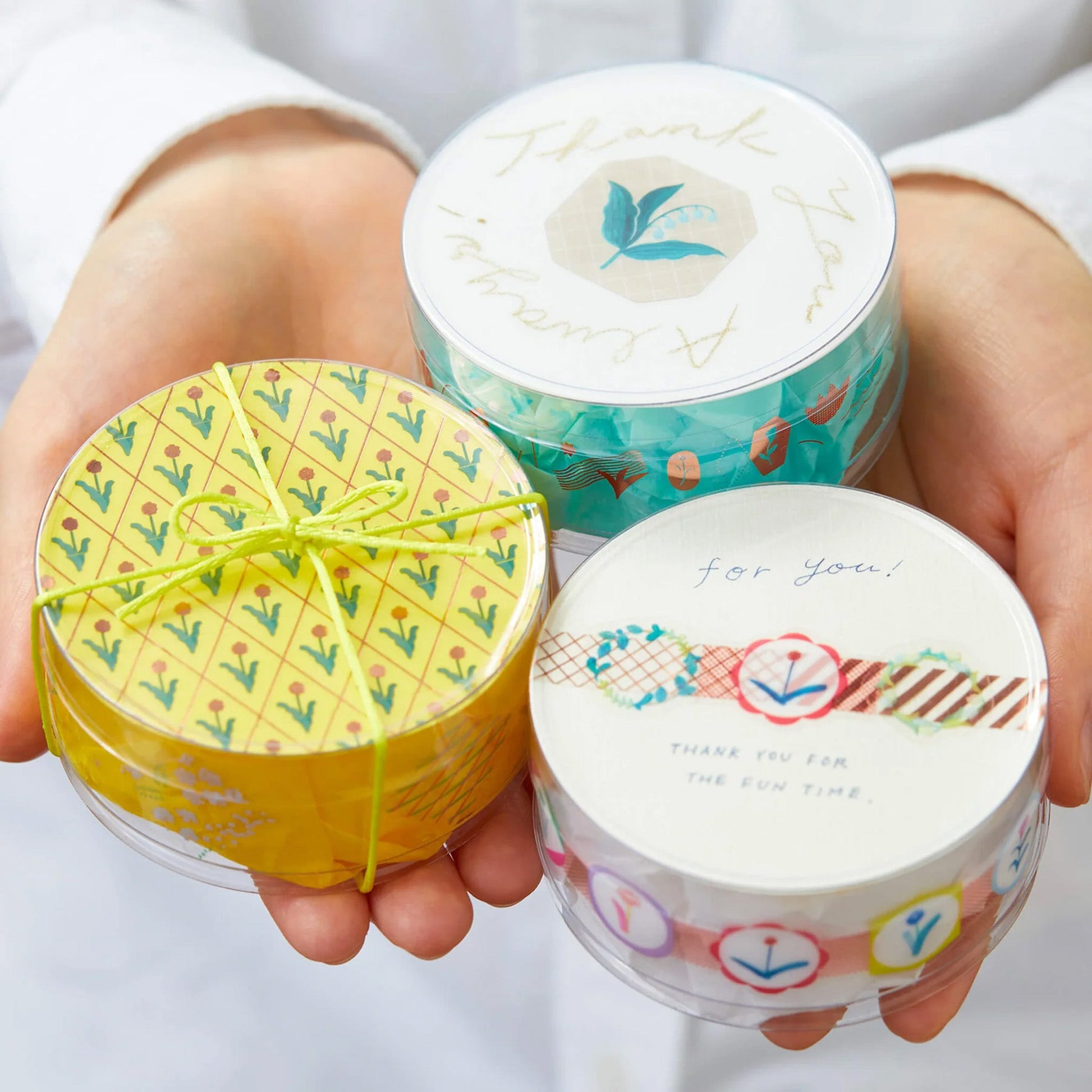King Jim HITOTOKI SODA Roll Sticker - Wild Flower [30mm] - Roll Stickers