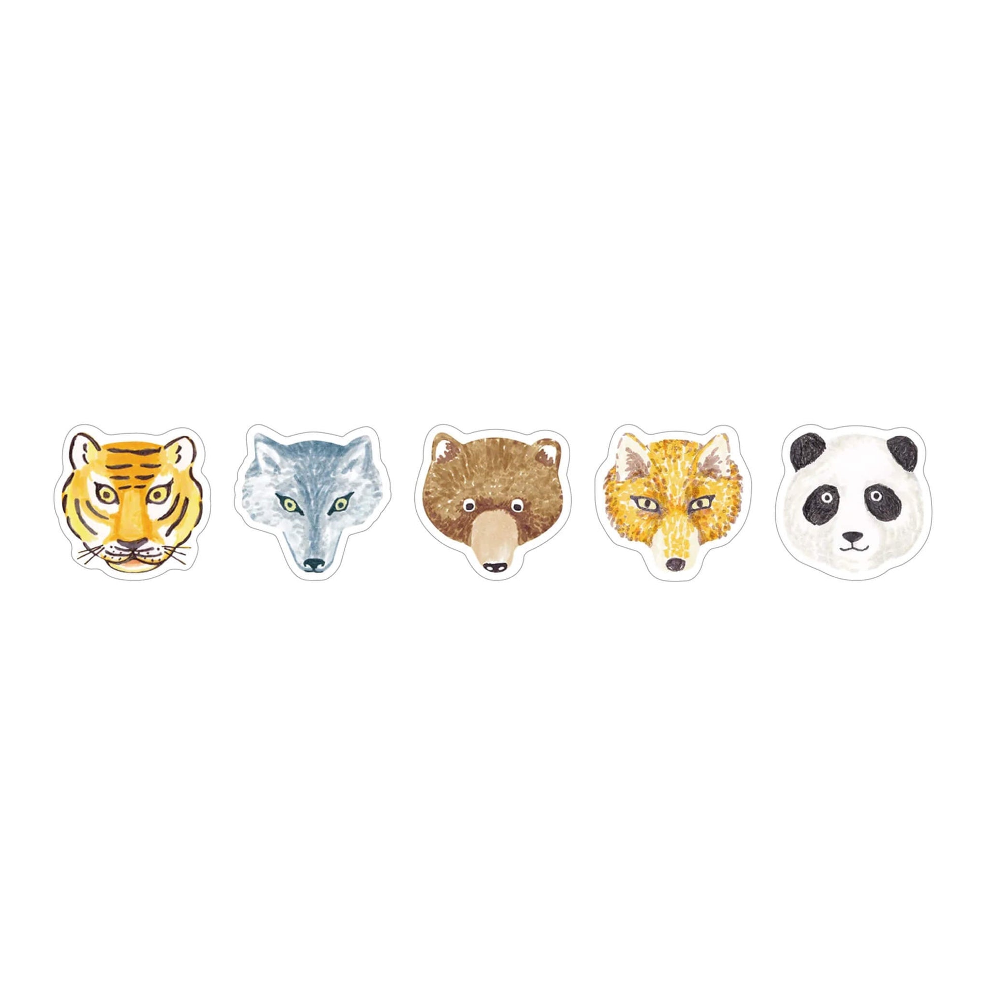 King Jim HITOTOKI SODA Roll Sticker - Zoo [20mm] - Sticker Rolls