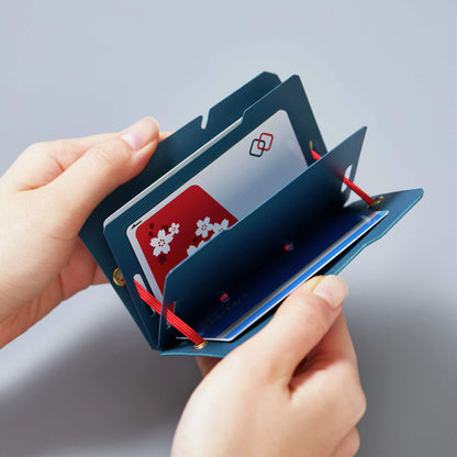 King Jim Japan Design Collection Card Wallet - Chidori - Card Holders
