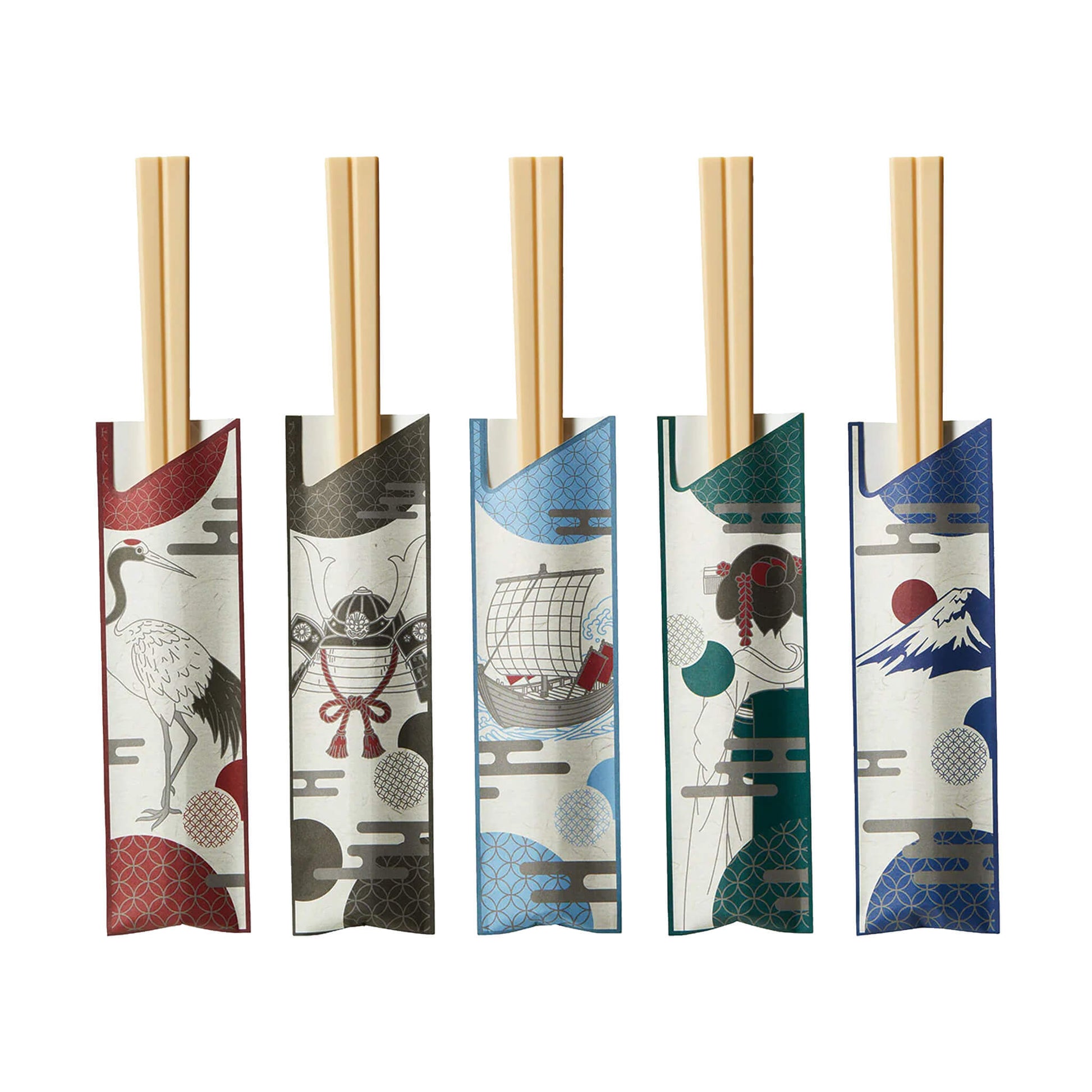 King Jim Japan Design Collection Chopsticks Pen - Mt. Fuji - Ballpoint Pens