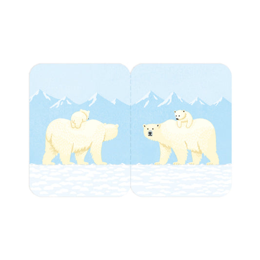 King Jim Standable Sticky Notes - L Size / Polar Bear - Sticky Notes