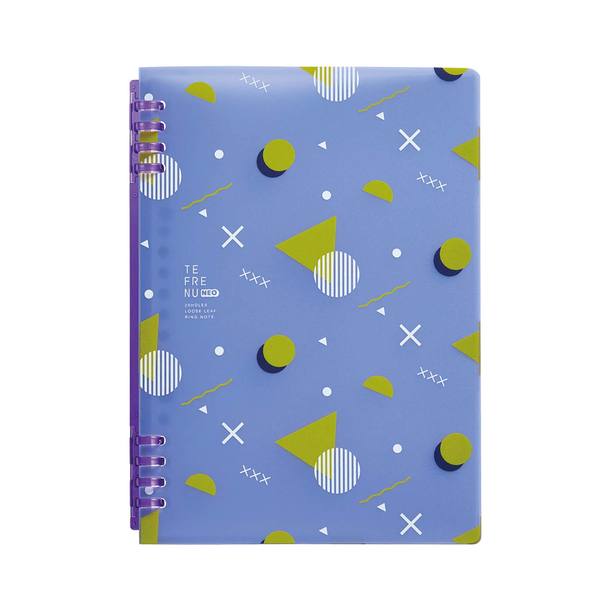 King Jim TEFRENU NEO Loose - Leaf Notebook A5 - Blue - Loose - Leaf Notebooks