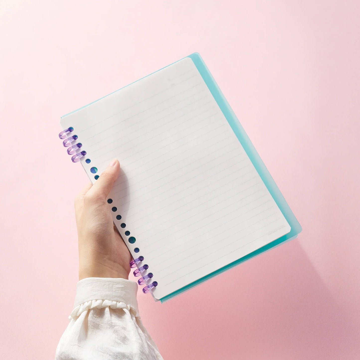 King Jim TEFRENU NEO Loose - Leaf Notebook A5 - Pink - Loose - Leaf Notebooks