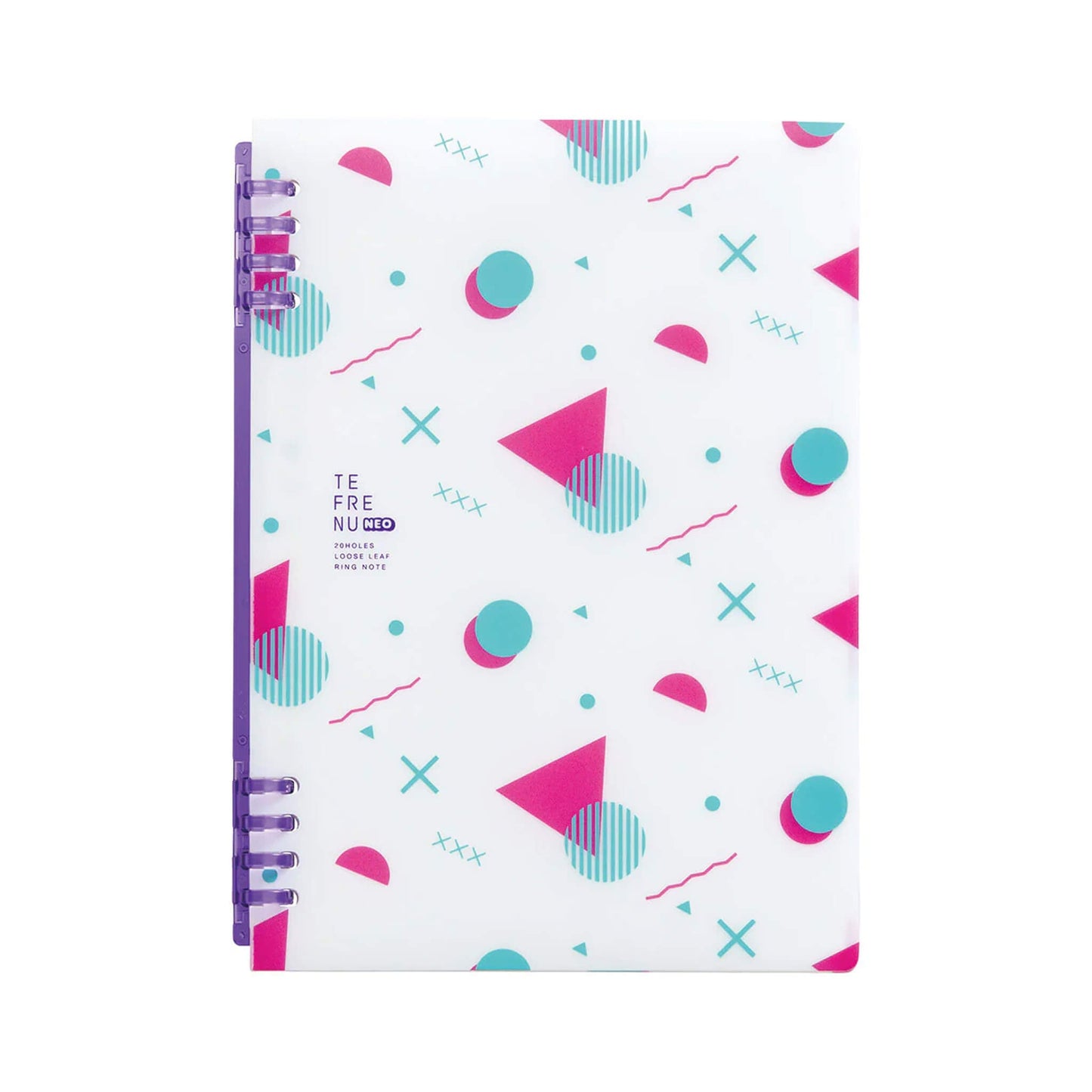 King Jim TEFRENU NEO Loose - Leaf Notebook A5 - White - Loose - Leaf Notebooks