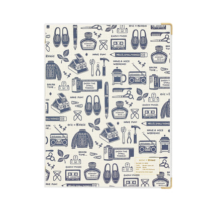Kleid × Eric Small Things Binder Notebook [A5] - White - Loose-Leaf Notebooks
