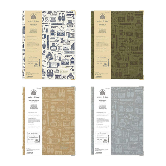 Kleid × Eric Small Things Binder Notebook [A5] - White - Loose-Leaf Notebooks