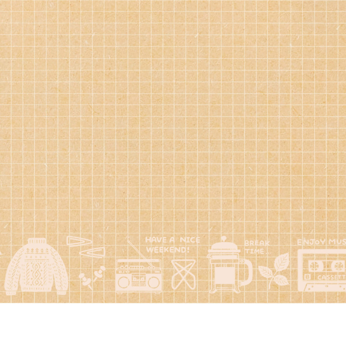 Kleid × Eric Small Things Binder Notebook [A5] - White - Loose-Leaf Notebooks