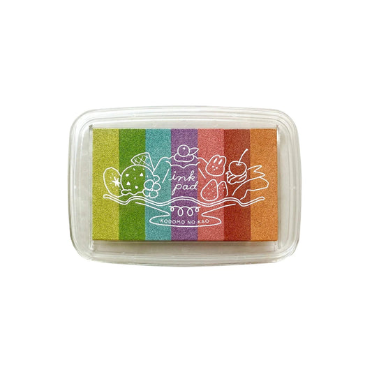 Kodomo no Kao Gradient Ink Pad - Fruit Jelly - Stamp Ink Pads