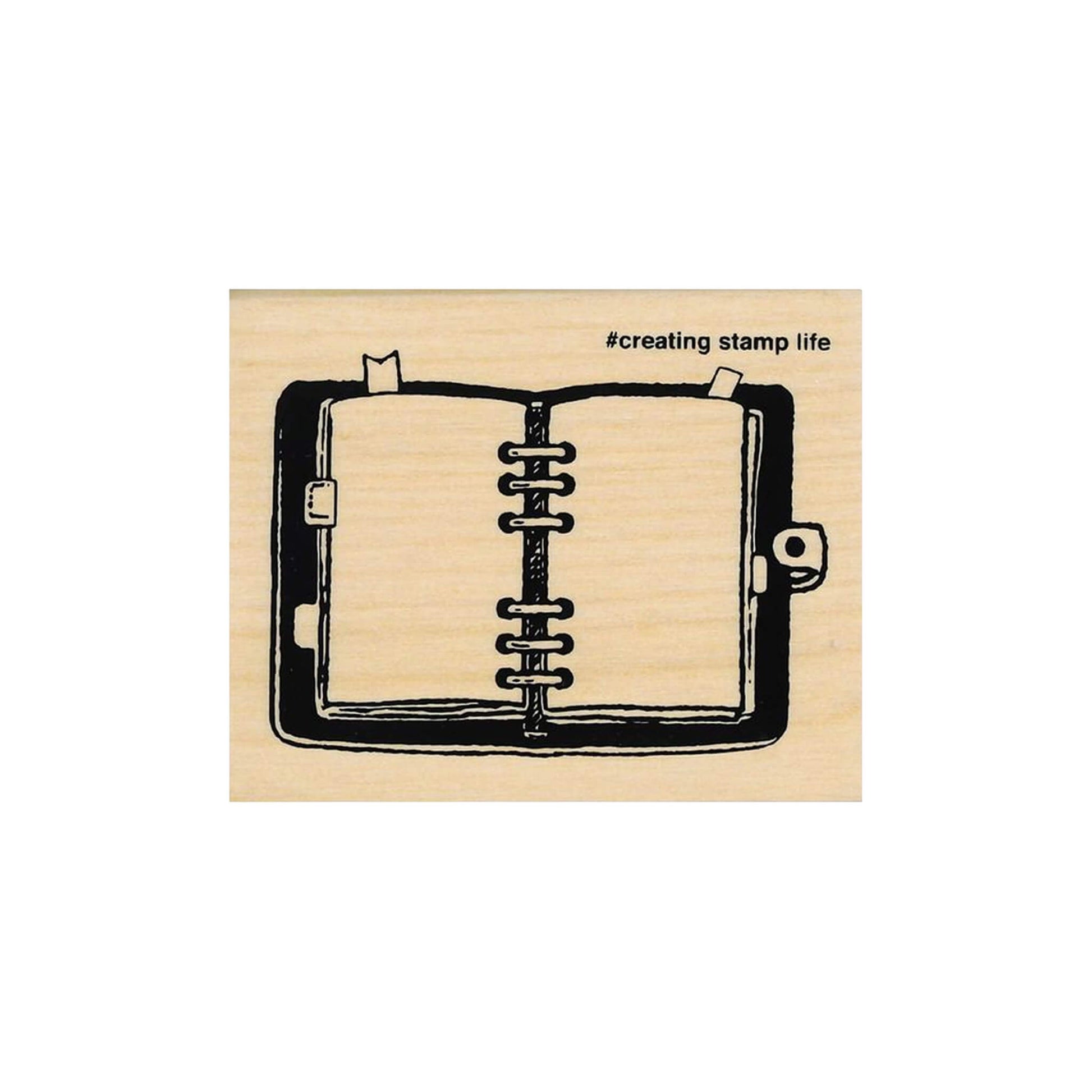 Kodomo no Kao I Love Stamp Series 3 - System Notebook - Rubber Stamps