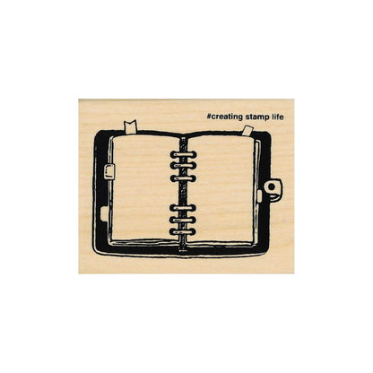 Kodomo no Kao I Love Stamp Series 3 - System Notebook - Rubber Stamps