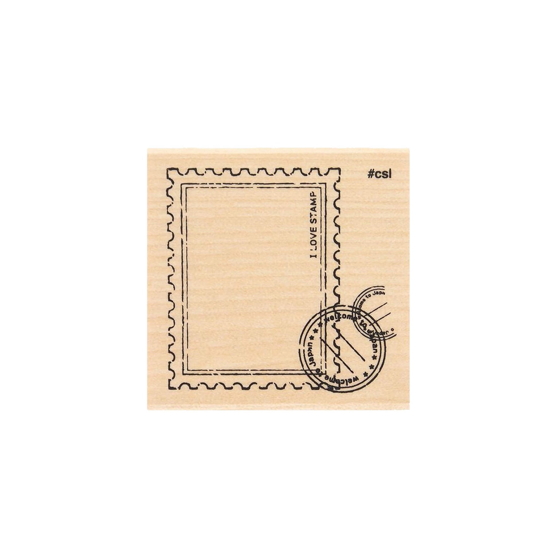 Kodomo no Kao I Love Stamp Series 4 - Postal Stamp - Rubber Stamps