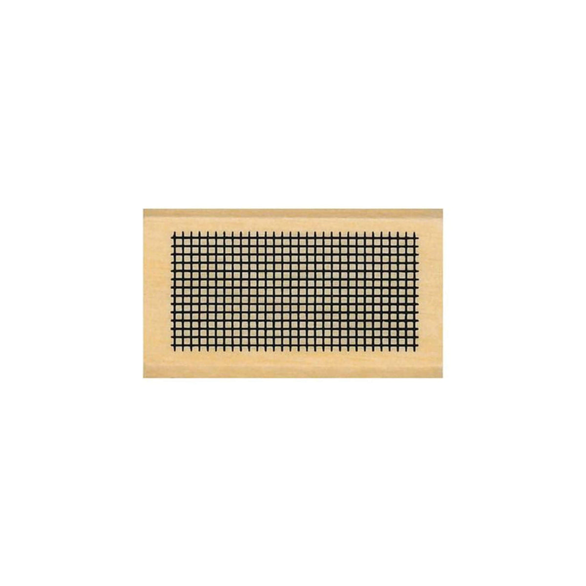 Kodomo no Kao I Love Stamp Series - Grid Pattern - Rubber Stamps