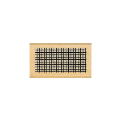 Kodomo no Kao I Love Stamp Series - Grid Pattern - Rubber Stamps
