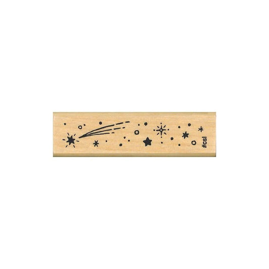 Kodomo no Kao I Love Stamp Series - Kirakira Shooting Star - Rubber Stamps