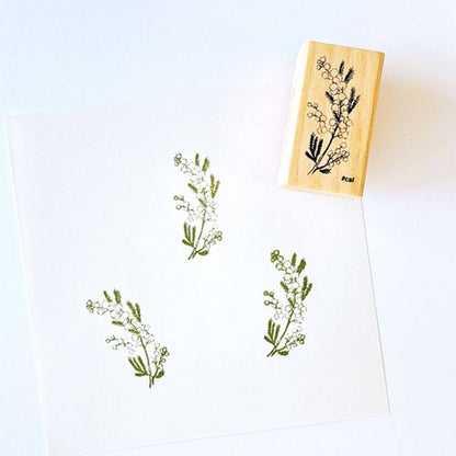 Kodomo no Kao I Love Stamp Series - Mimosa - Rubber Stamps
