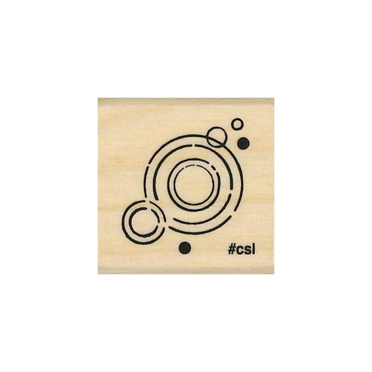 Kodomo no Kao I Love Stamp Series - Ripples - Rubber Stamps