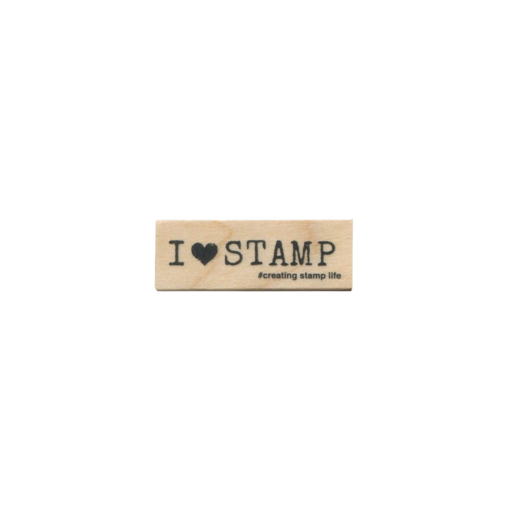 Kodomo no Kao I Love Stamp Series Stationery Lover - I Love Stamp - Rubber Stamps