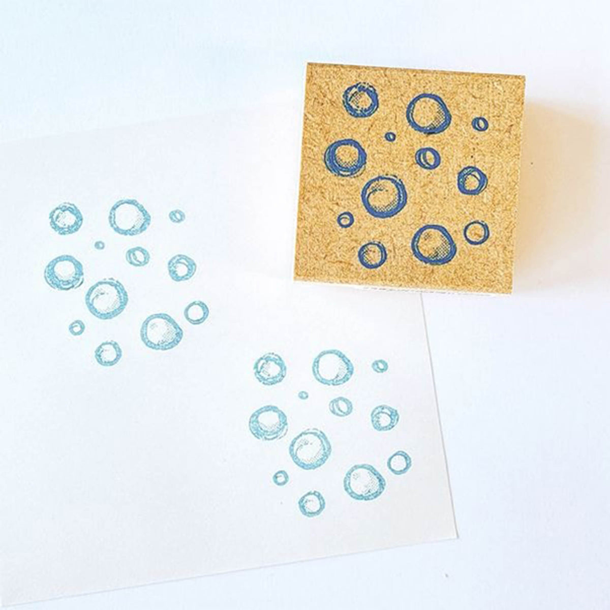 Kodomo no Kao Omekashi Stamp Series - Bubbles - Rubber Stamps