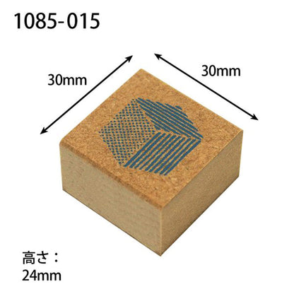 Kodomo no Kao Omekashi Stamp Series - Cube - Rubber Stamps