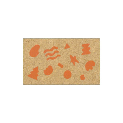 Kodomo no Kao Omekashi Stamp Series - Little Shapes - Rubber Stamps