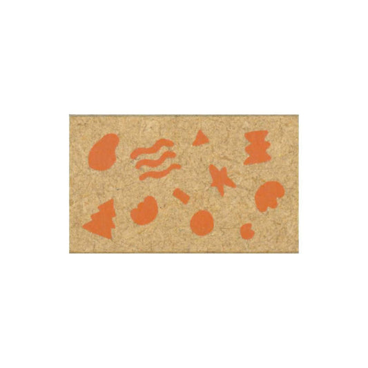 Kodomo no Kao Omekashi Stamp Series - Little Shapes - Rubber Stamps