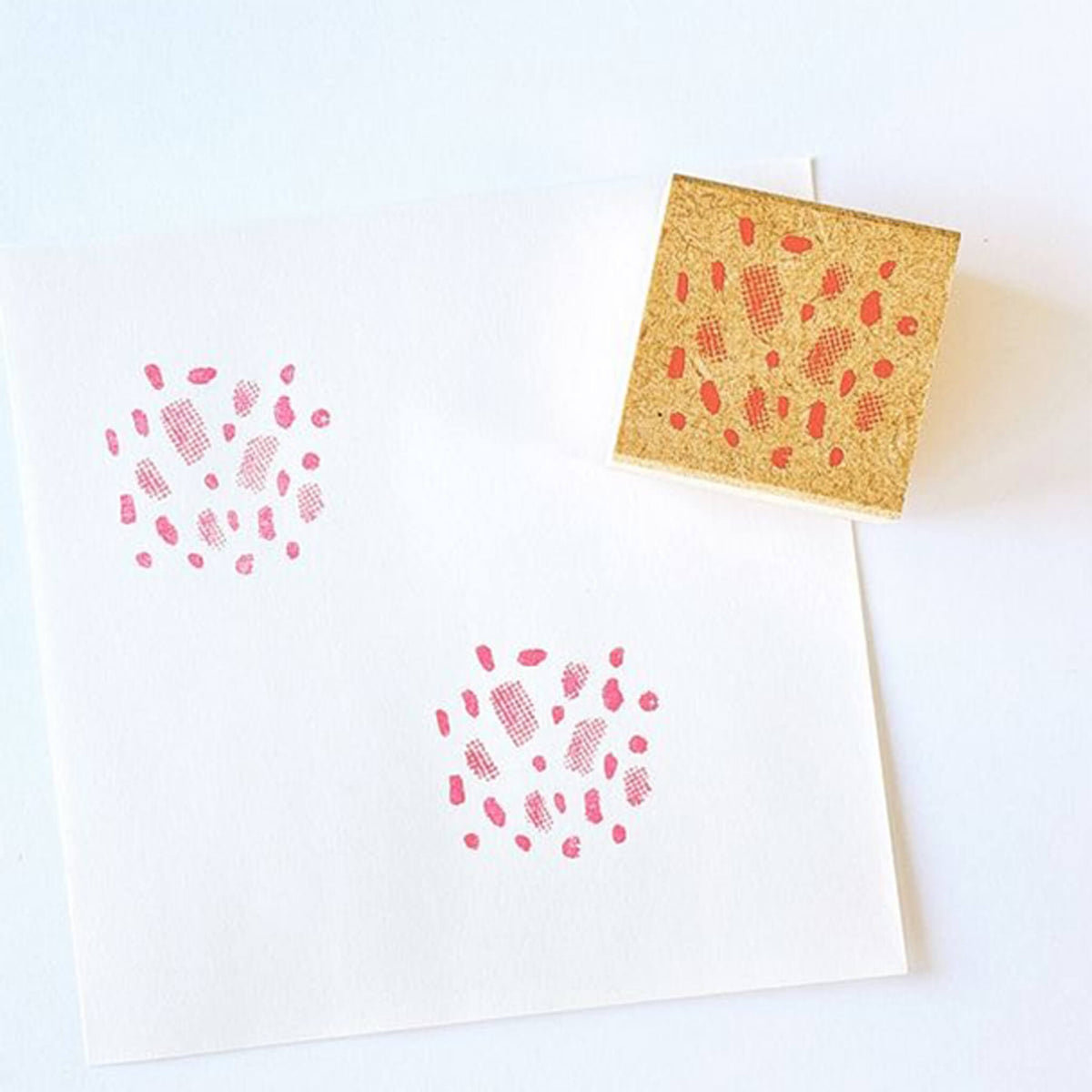 Kodomo no Kao Omekashi Stamp Series - Pebbles - Rubber Stamps