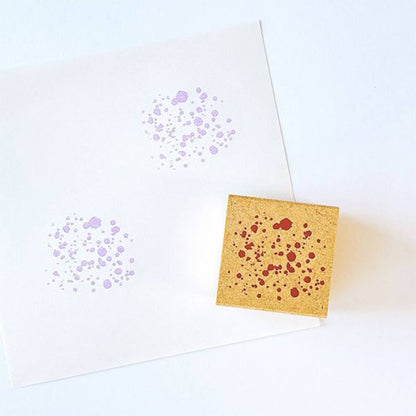 Kodomo no Kao Omekashi Stamp Series - Splatter - Rubber Stamps