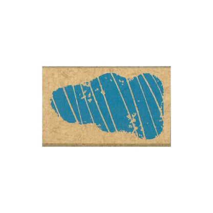 Kodomo no Kao Omekashi Stamp Series - Wavy Triangle - Rubber Stamps