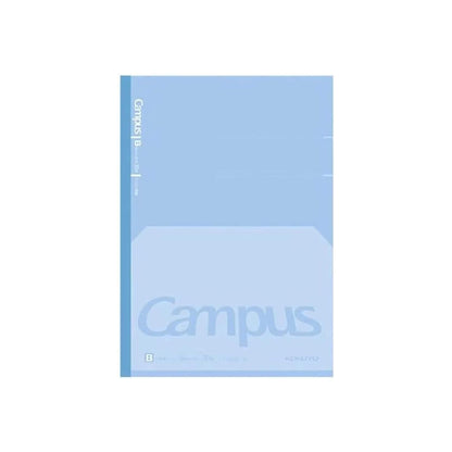 Kokuyo Campus Flat Kimochii Notebook B5 6mm Dotted Line - Blue - Notebooks