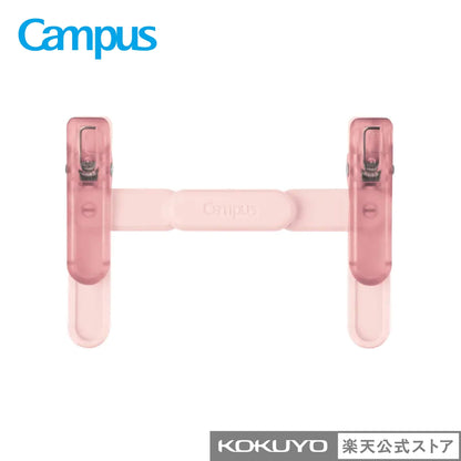 Kokuyo Campus Portable Book Clip - Pink - Clips