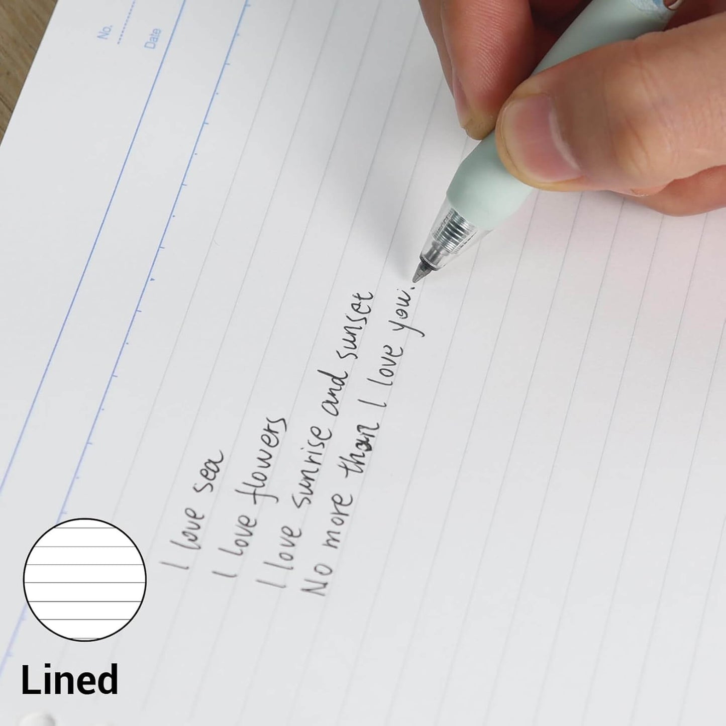 Kokuyo Campus Sarasara Loose - Leaf Paper - B5 6mm Ruled - Loose - Leaf Refills