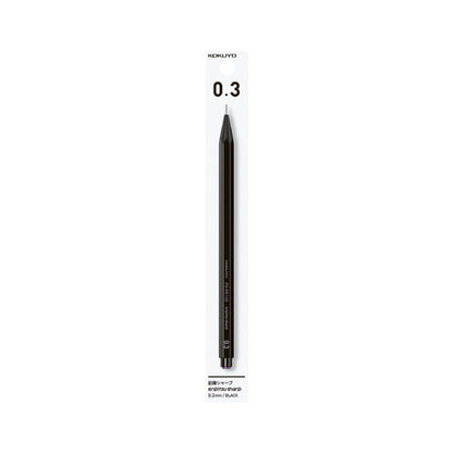 Kokuyo Enpitsu Sharp Mechanical Pencil 0.3mm - Black - Mechanical Pencils