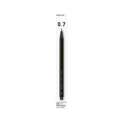 Kokuyo Enpitsu Sharp Mechanical Pencil 0.7mm - Black - Mechanical Pencils