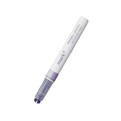 Kokuyo Mark+ Two - Tone Color Marker - Gray Type - Purple + Gray - Highlighters