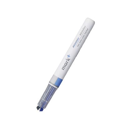 Kokuyo Mark+ Two - Tone Color Marker - Gray Type - Blue + Gray - Highlighters