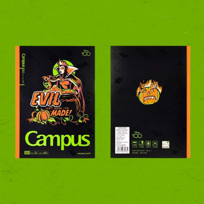 Kokuyo x Disney Campus Notebook B5 Lined Halloween Carnival - Evil - Notebooks