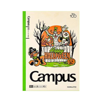 Kokuyo x Disney Campus Notebook B5 Lined Halloween Carnival - Happy Halloween - Notebooks