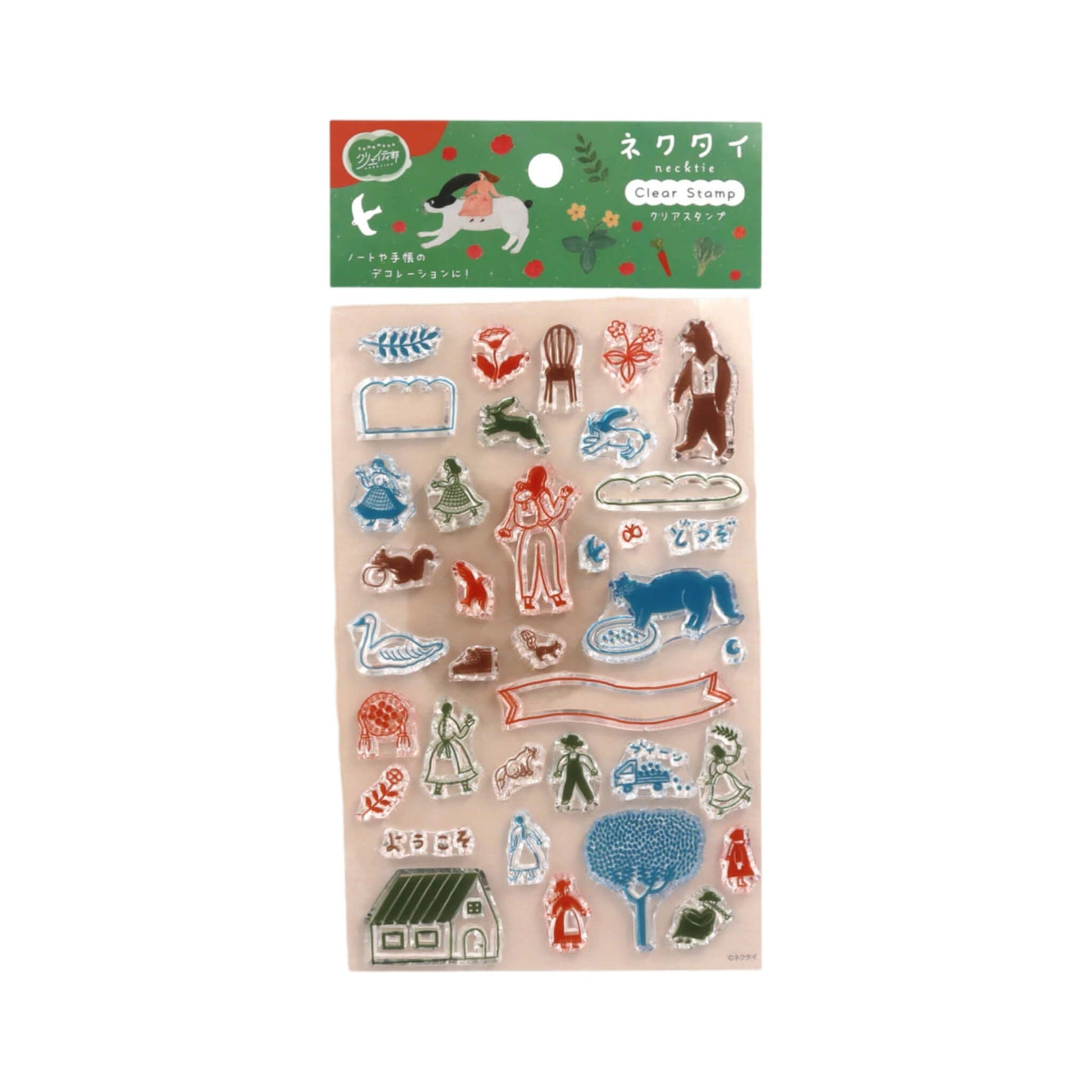 Komamono Lab Clear Stamp - Necktie - Clear Stamps