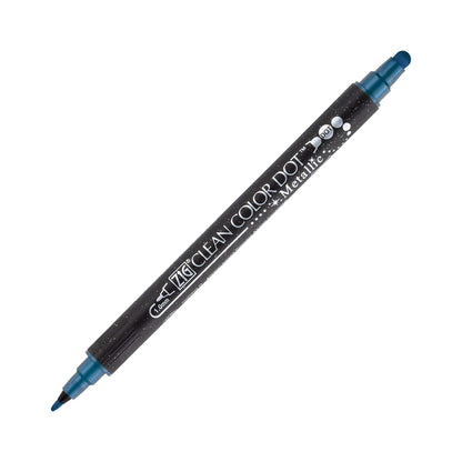 Kuretake ZIG Clean Color Dot Metallic - Blue - Dot Markers