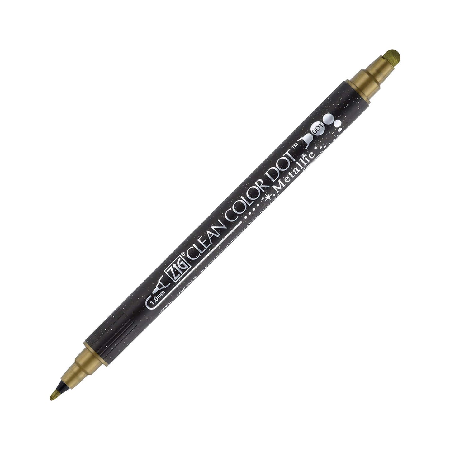 Kuretake ZIG Clean Color Dot Metallic - Gold - Dot Markers