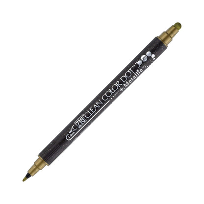Kuretake ZIG Clean Color Dot Metallic - Gold - Dot Markers