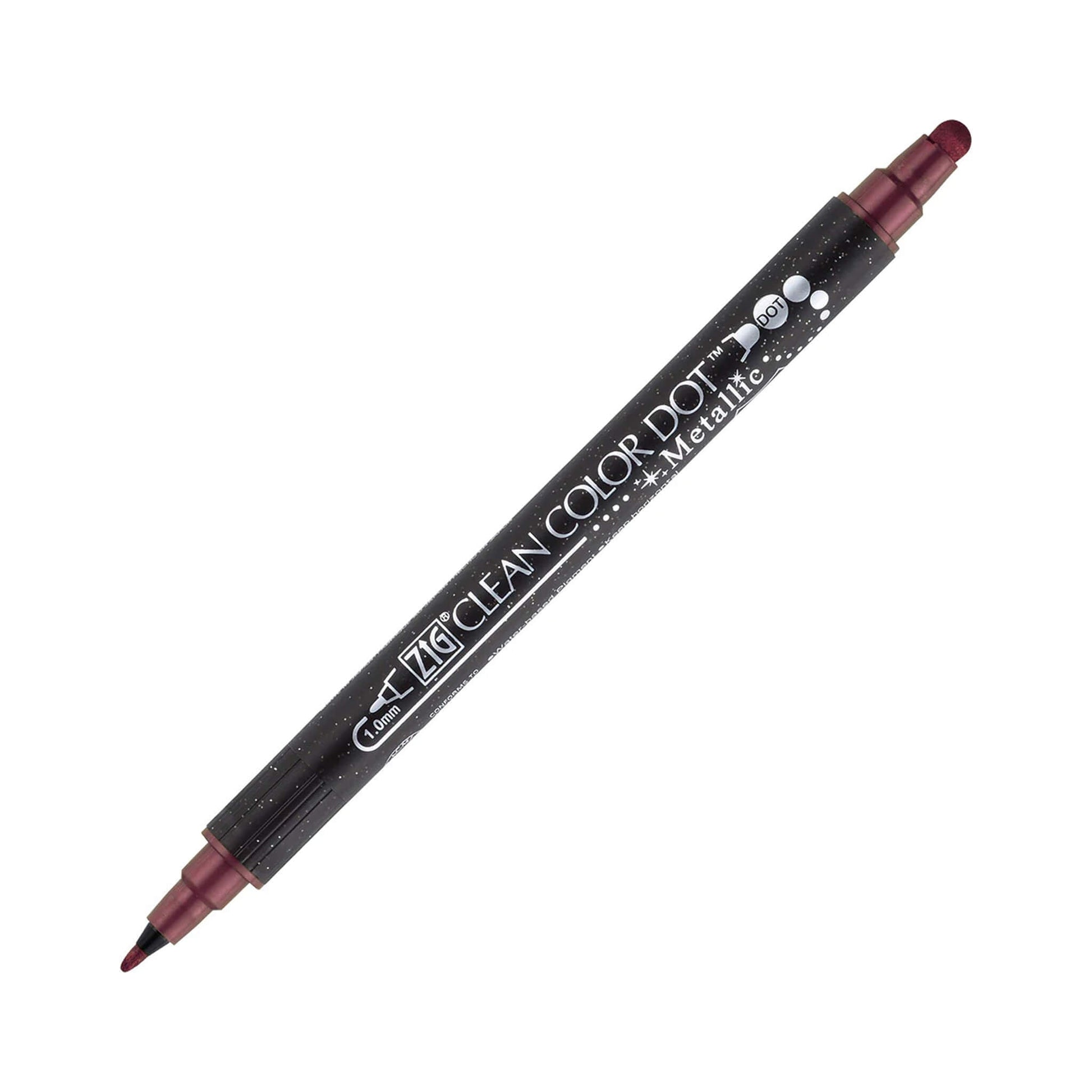 Kuretake ZIG Clean Color Dot Metallic - Red - Dot Markers