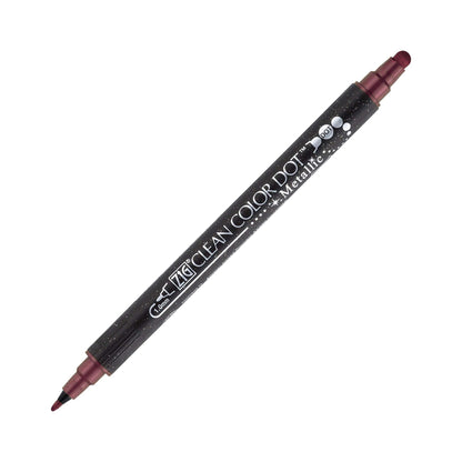 Kuretake ZIG Clean Color Dot Metallic - Red - Dot Markers