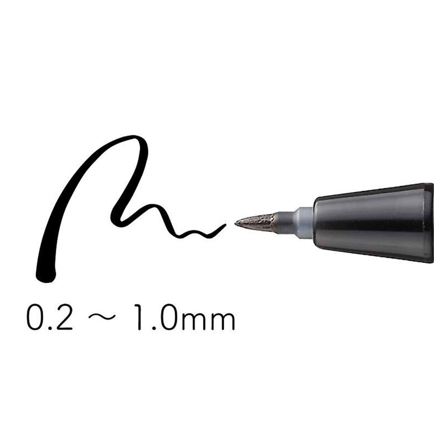 Kuretake ZIG COCOIRO Letter Pen - White - Brush Pens