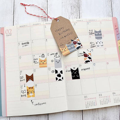 Kutsuwa Ribon Bon Washi Tape Cutter 3-pc Set Vol. 2 - Washi Tape Cutters