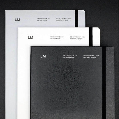 LACONIC Diary 2027 - A5 Left-Monthly [Sep 2026 Start] - Black - 2027 Dairies & Planners
